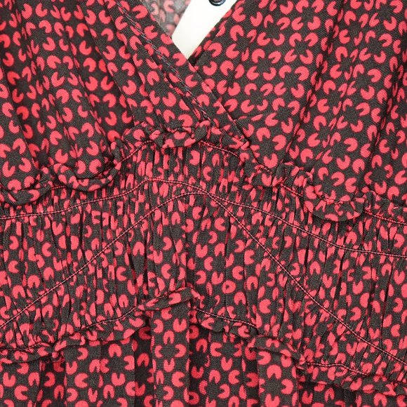 Sophie Max Boho Bell Sleeve Tunic Top Size XS NWT - Picture 5 of 11